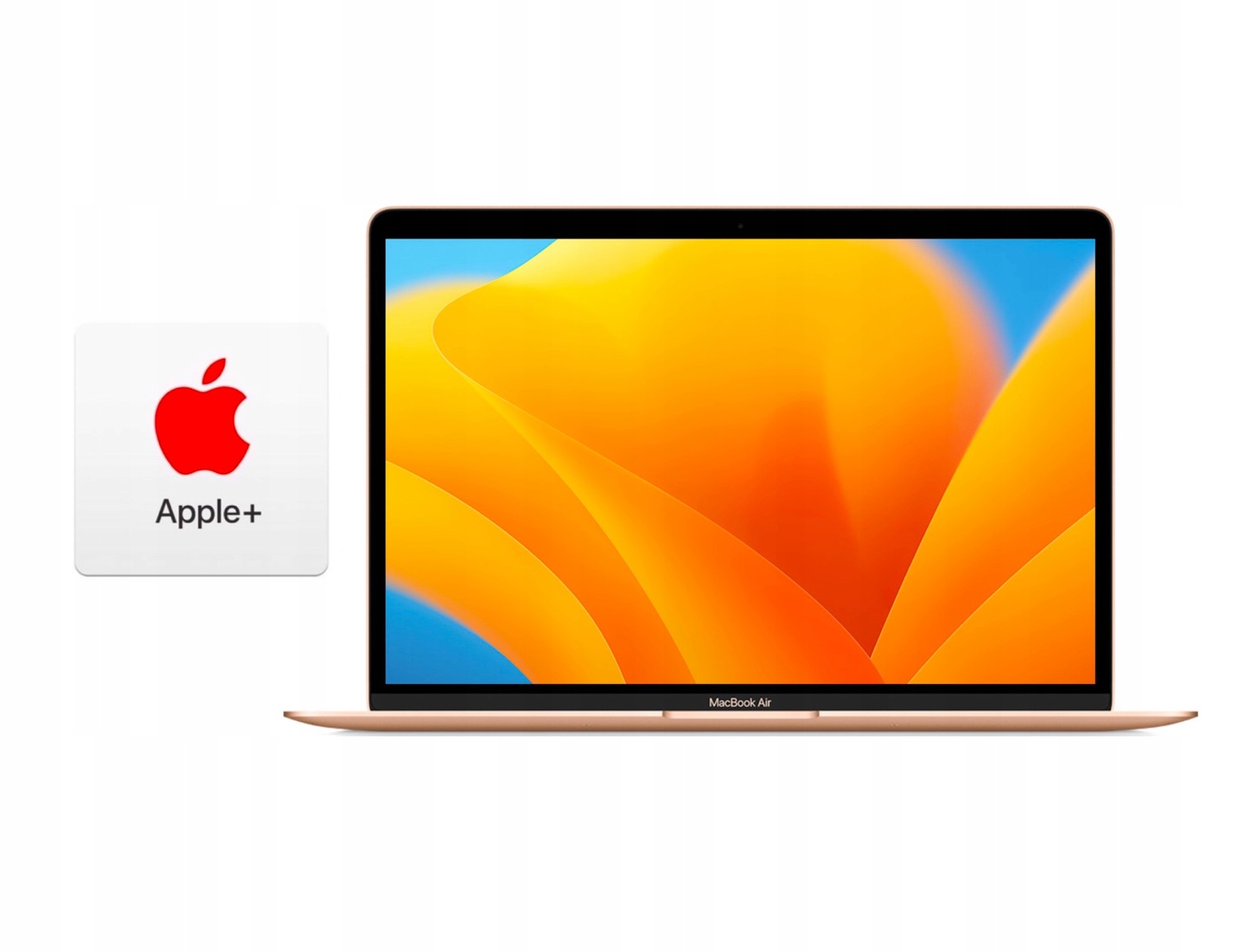 Новый золотой apple macbook air m1 13 16-rdz 256gb золотой fv pl