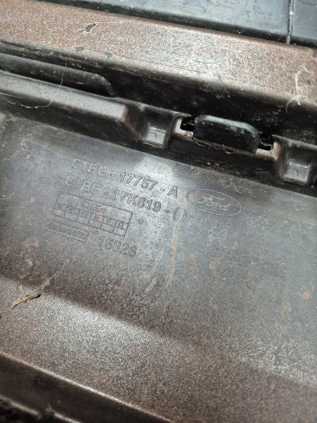 Ford fiesta vii 7 mk7 12-17 рестайл бампер передний передний pdc c1bb-17757-a заказать онлайн