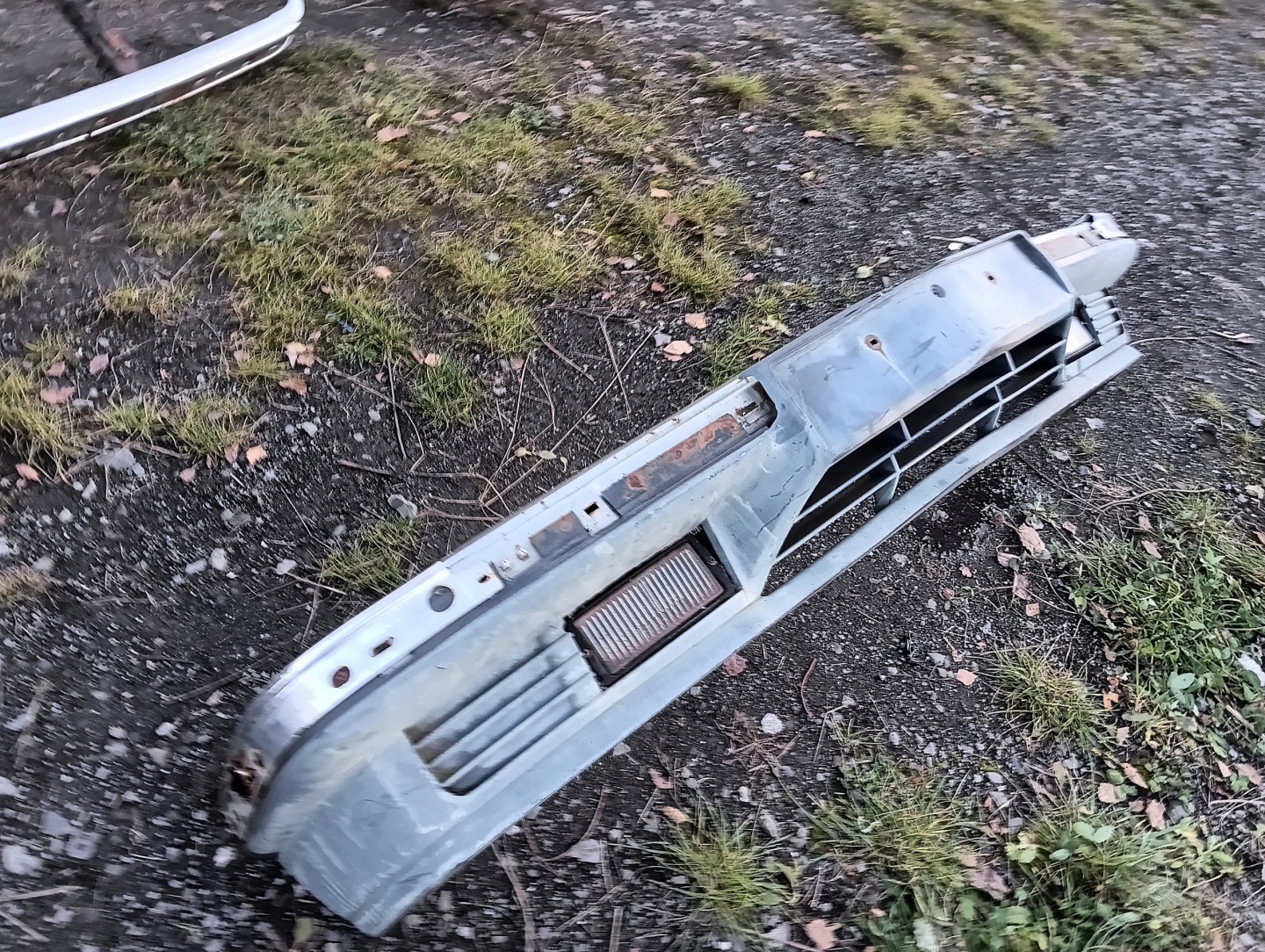 Bmw 7 e23 бампер передний передний спойлер галогеновые лампы хром с разбора