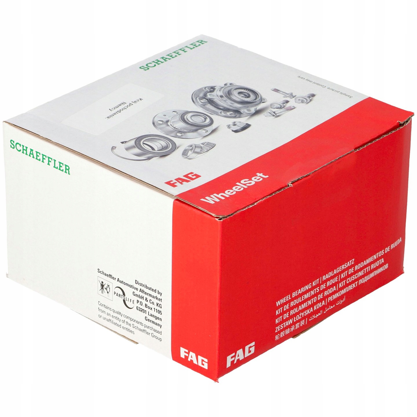 FAG Juego De Cojinete De Rueda 713 6102 40 Eje Trasero