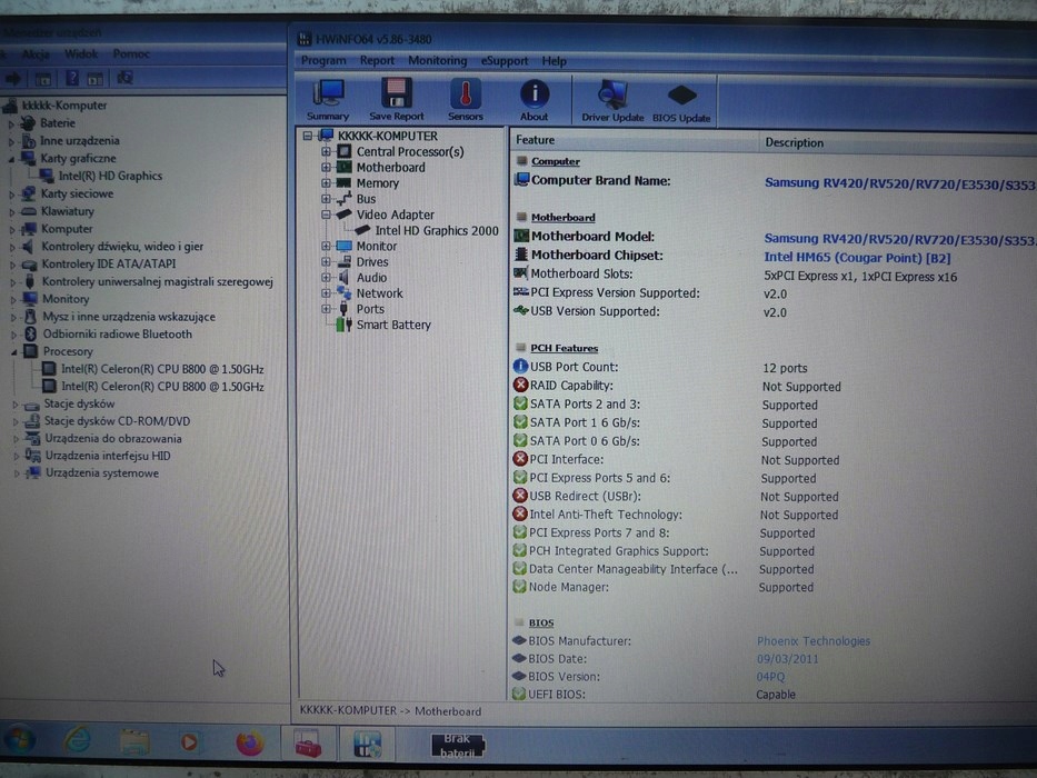 Материнская Плата Samsung Rv520 Недорого ➤➤➤ Интернет Магазин.