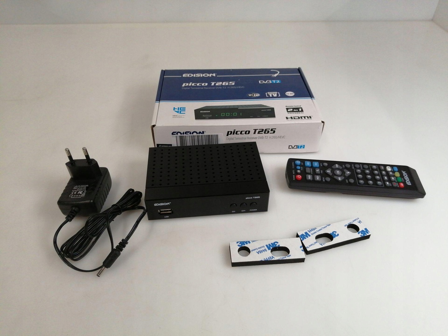 Edision Picco T265 Tuner DVB T2 HEVC H.265 