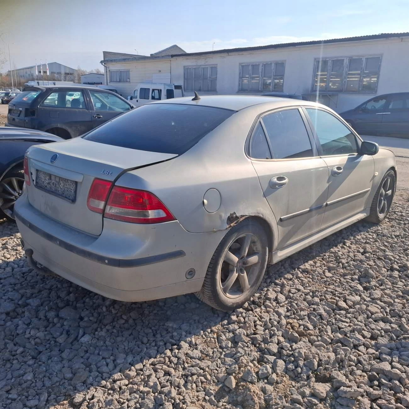 Saab 9-3 педаль тормоз 2005 1.8l с разбора