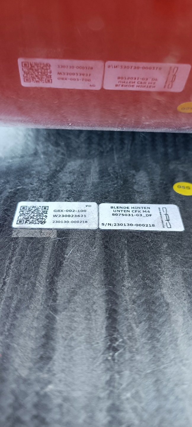 Бампер зад задний bmw m4 g82 g83 карбон с разборки