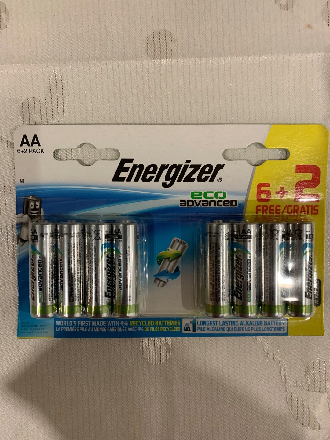 Piles eco advance LR03 ENERGIZER