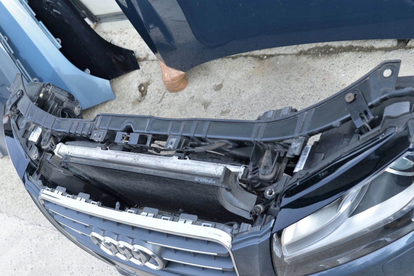 Audi a5 8t 2008-2012 бампер передний передний решетка zwykły s-line разные версии с разборки