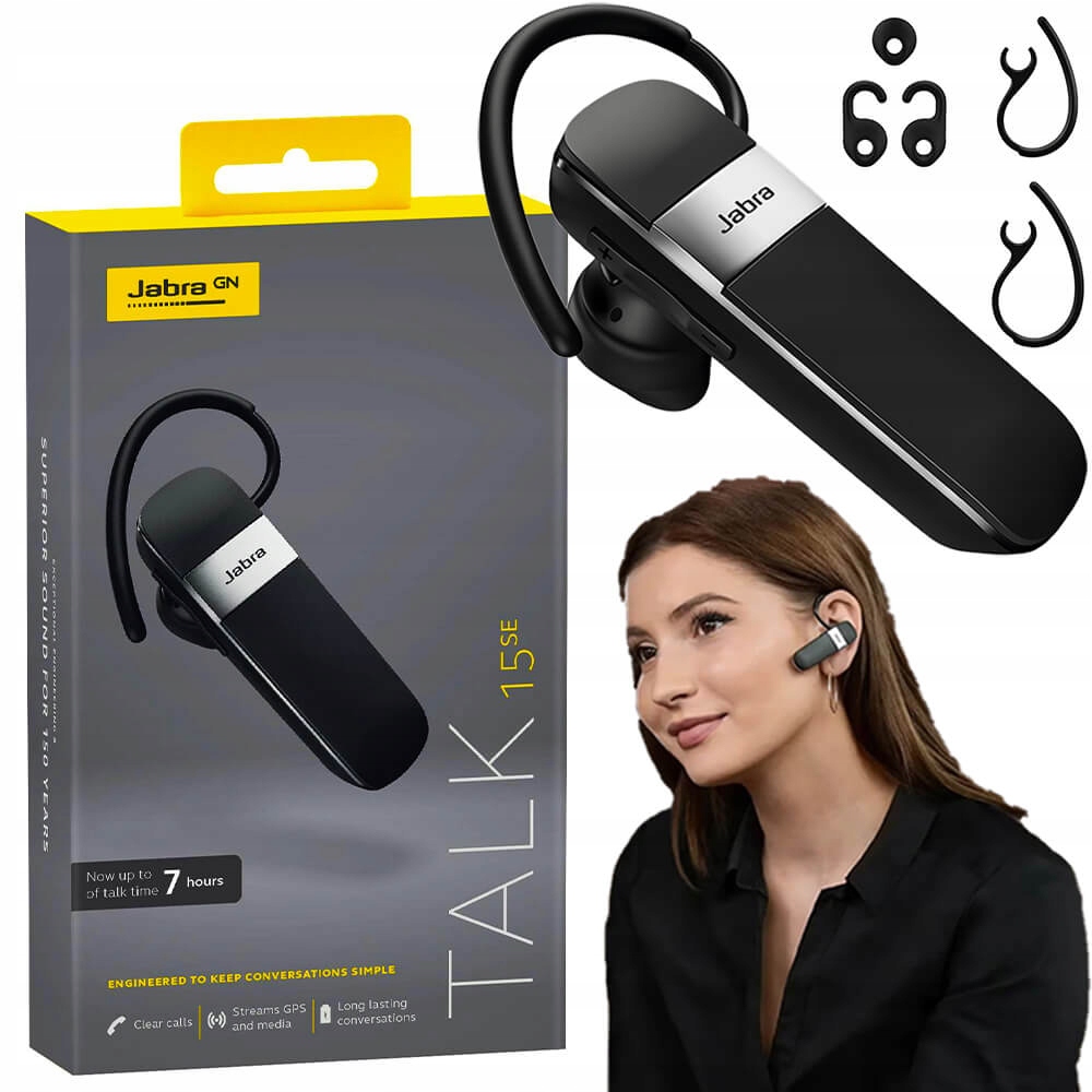 Беспроводная наушник bluetooth jabra talk 15 - купить в DARSTAR