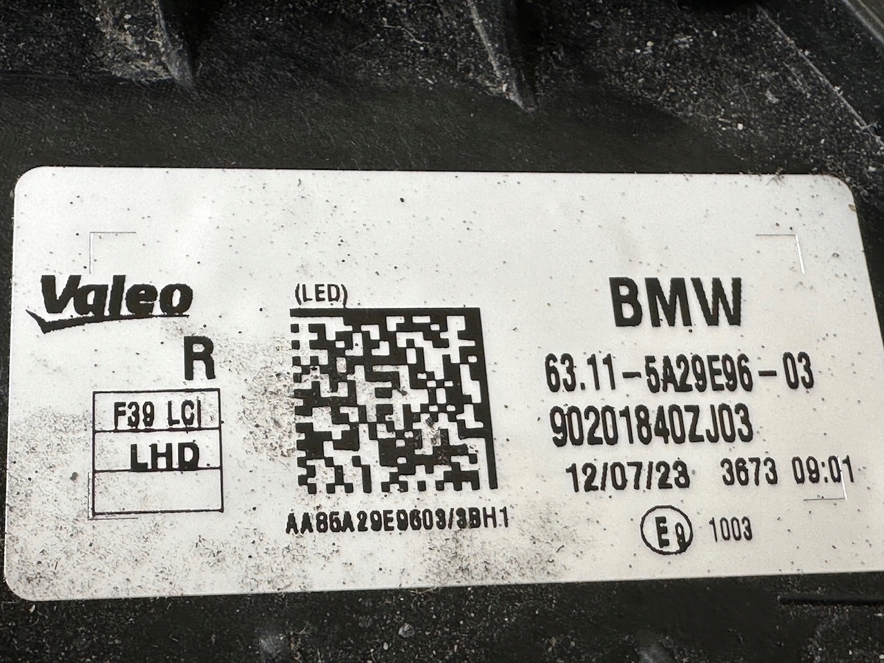 Фара  лампы лед  bmw x2 f39 lci рестайл полный 5a29ea5 5a29e96 недорого