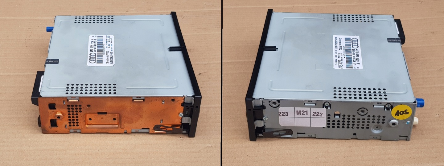 Купить Считыватель плита - cd player / - audi a6 c6 - 4f0035729f - исправный - проверенный