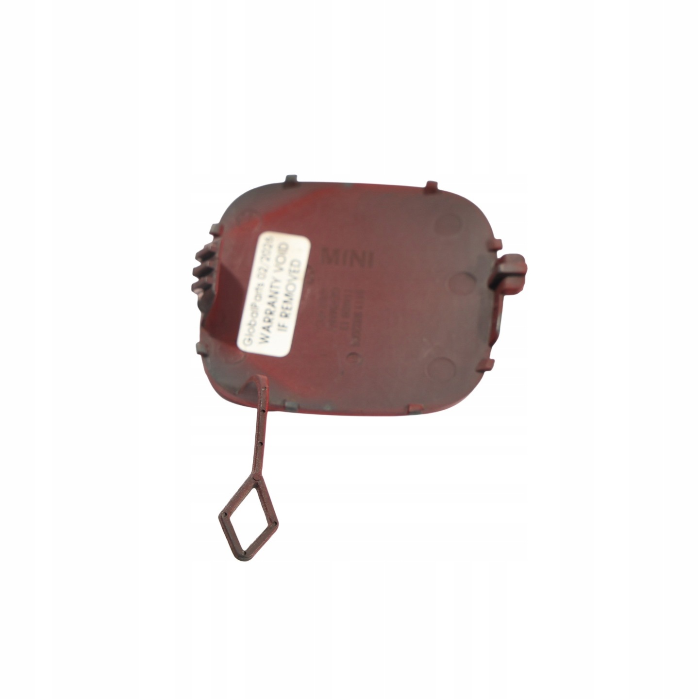 Купить Mini r60 r61 крышка фаркопа буксирного derzaka передний красная 9802066