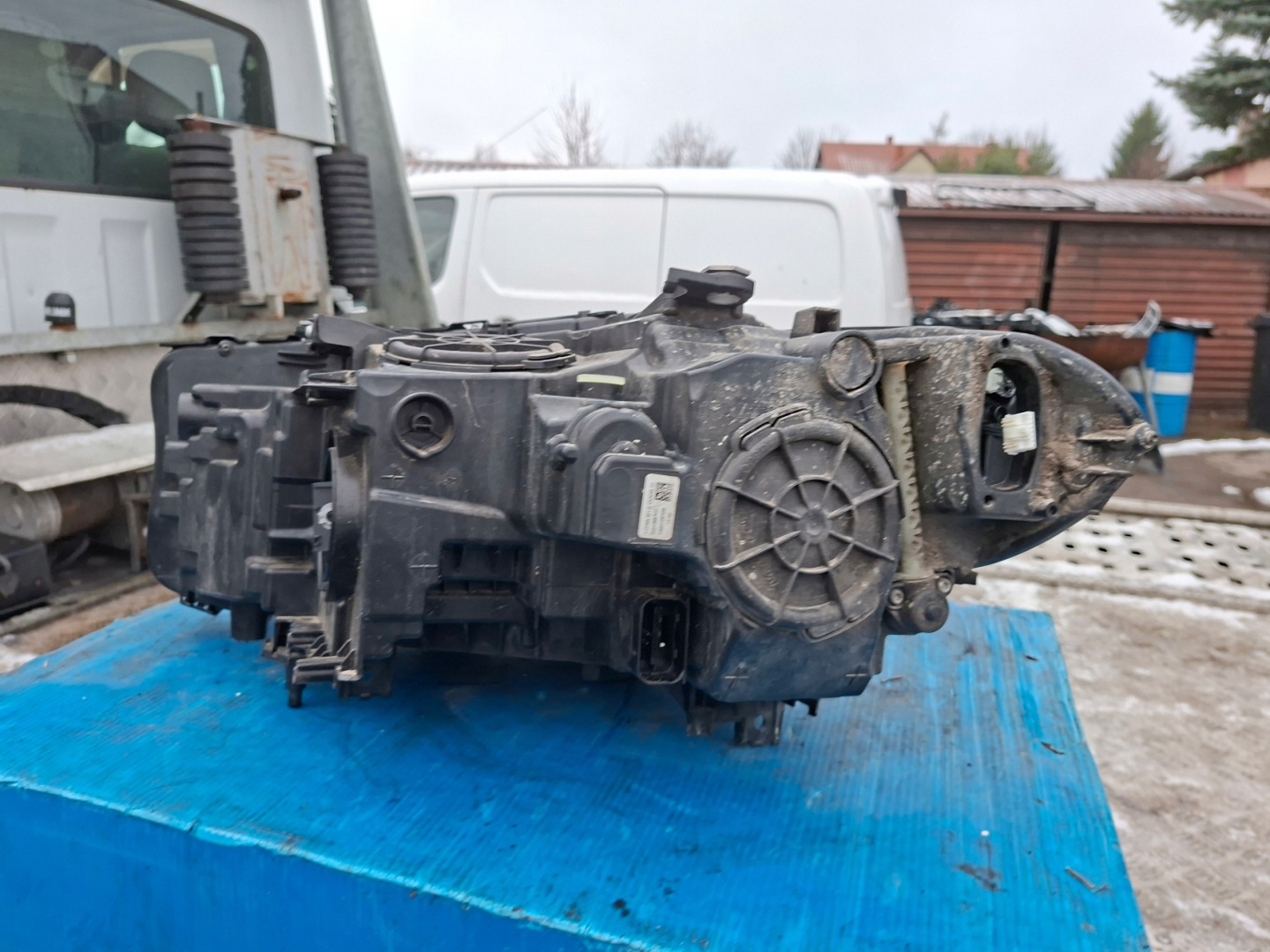 Bmw 5 g30 g31 фара  передний передняя права полный лед  адаптивная 8499122 европа с разбора