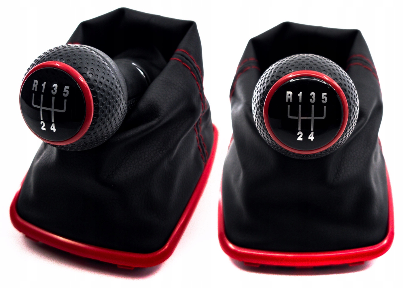 KNOB OF GEARS GEAR STICK LEATHER SPORT VW GOLF IV 19972006