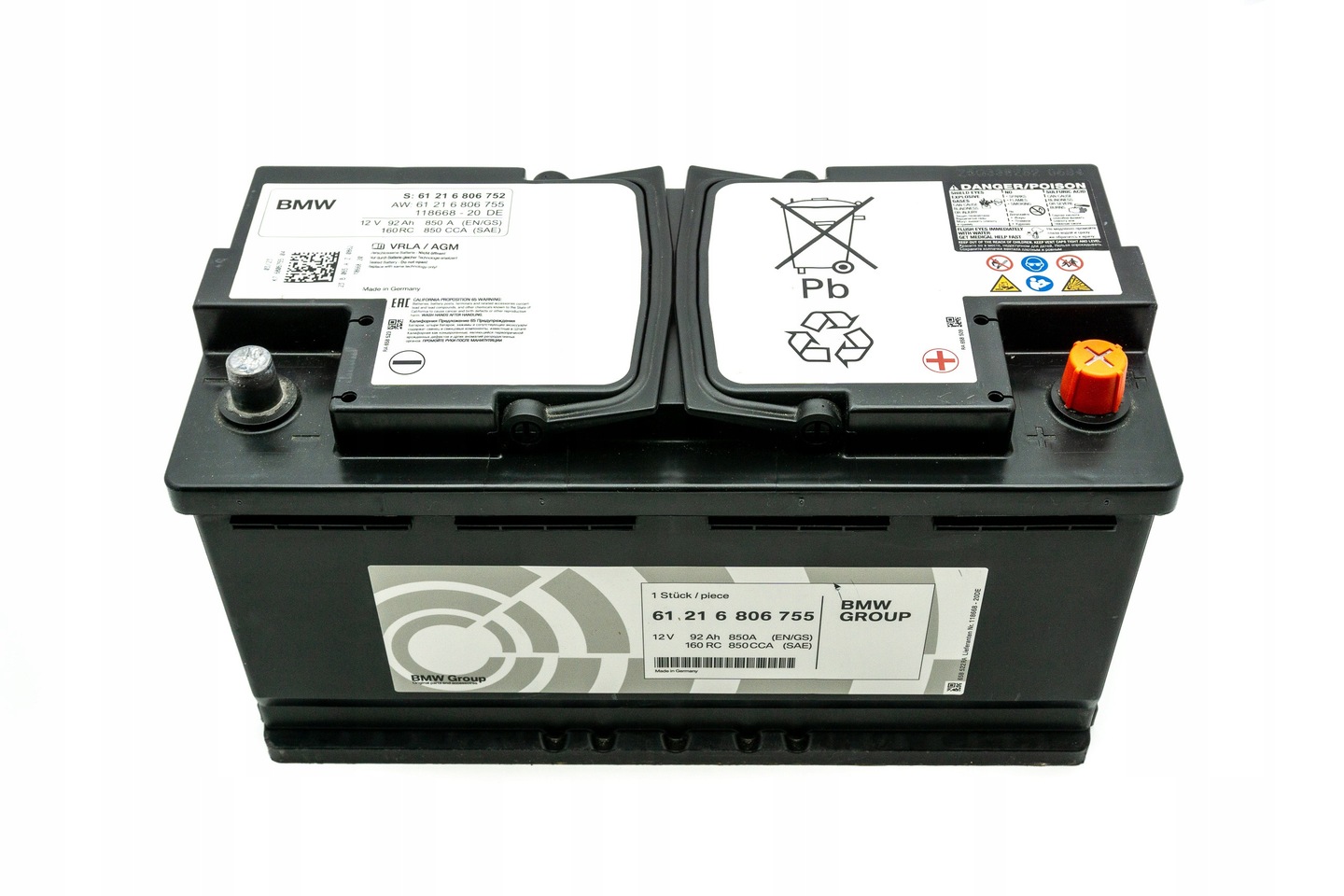 Battery agm 92ah  Shop online ❱ XDALYS