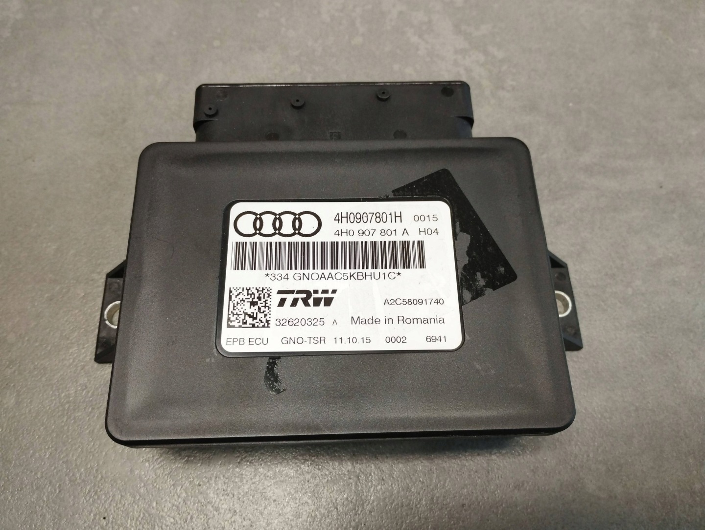 Audi A7 4G HAND BRAKE MODULE 4H0907801A