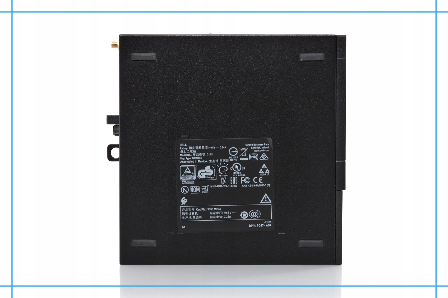 Мини компьютер dell optiplex 3060 tiny i3 8генерации 8gb 128intel