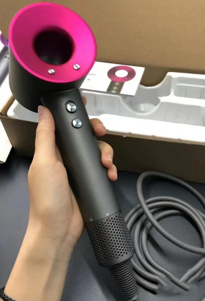 【新品】Leafless hair dryer Фен для волос Leafless hair dryer 5в1 1600 Вт 1,5m с 5 насадками и