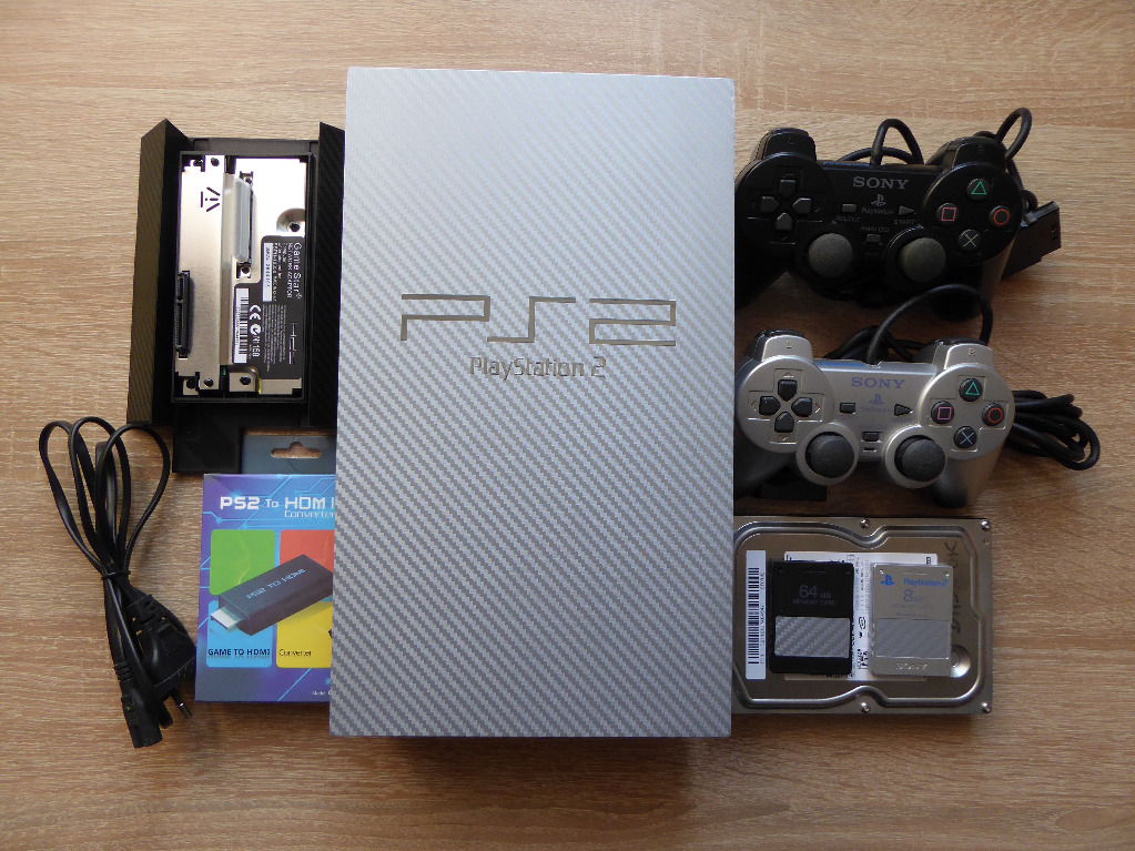 Sony playstation 2 ps2 fat hdd 160gb - купить в DARSTAR