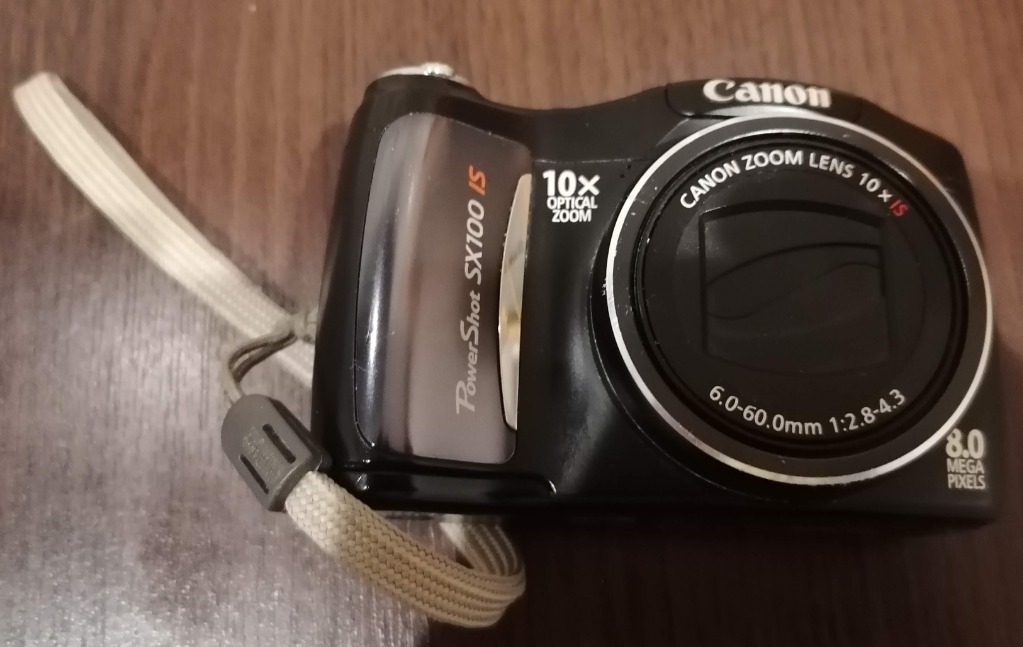 Фотоапарат canon pc1256 powershot sx100 is - купити в DARSTAR