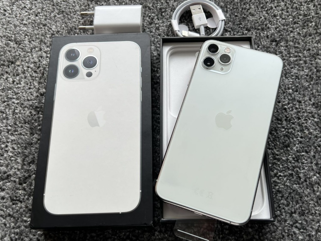 Iphone 11 pro макс 256gb silver серебряный белый b94% - купить в