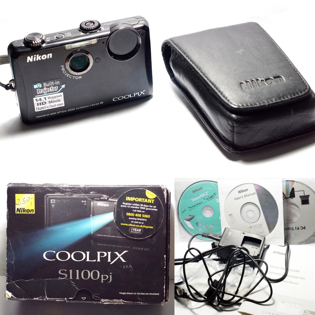 Nikon coolpix s1100pj с проектором - купить в DARSTAR