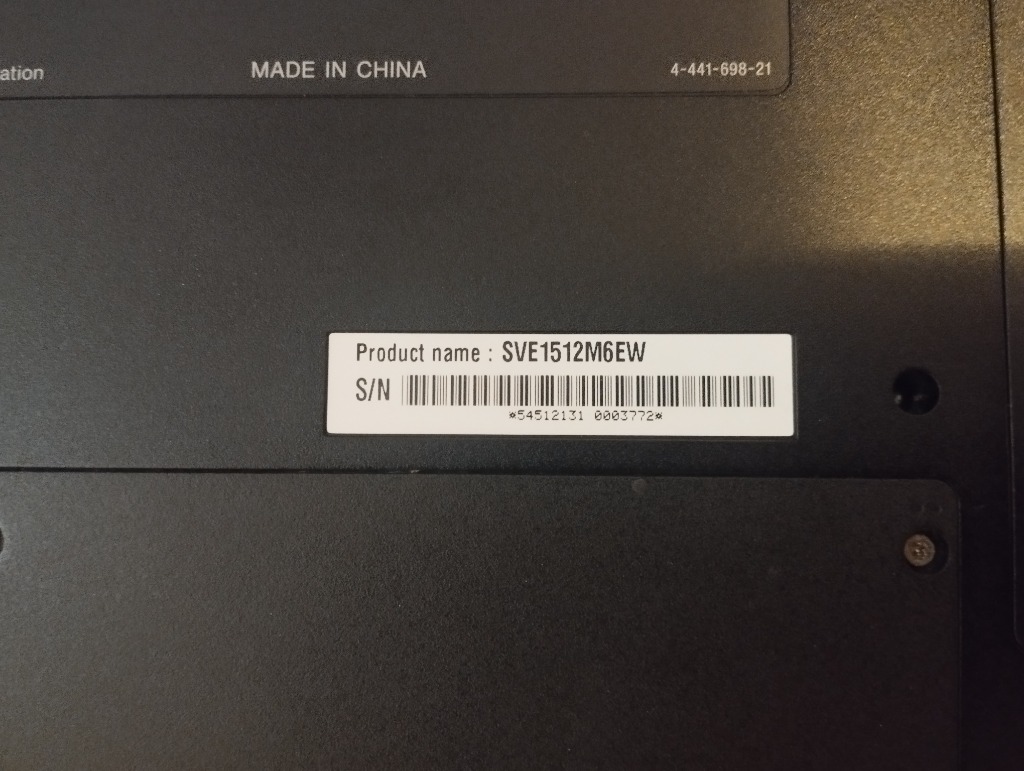 Sony vaio 15 6 intel i3 4gb ram 500gb win 10 DARSTAR