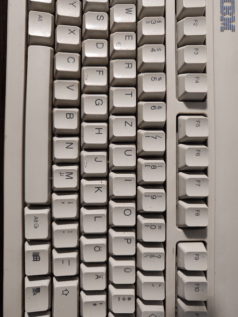 Ретро клавиатура ibm kb 7953 - купить в DARSTAR