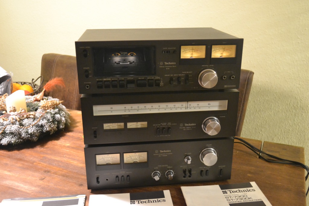 美品Technics RS-615U とST-7300まとめ売リ￼作動品 Technics su-7300/st-7300/rs-615 top - купить в DARSTAR