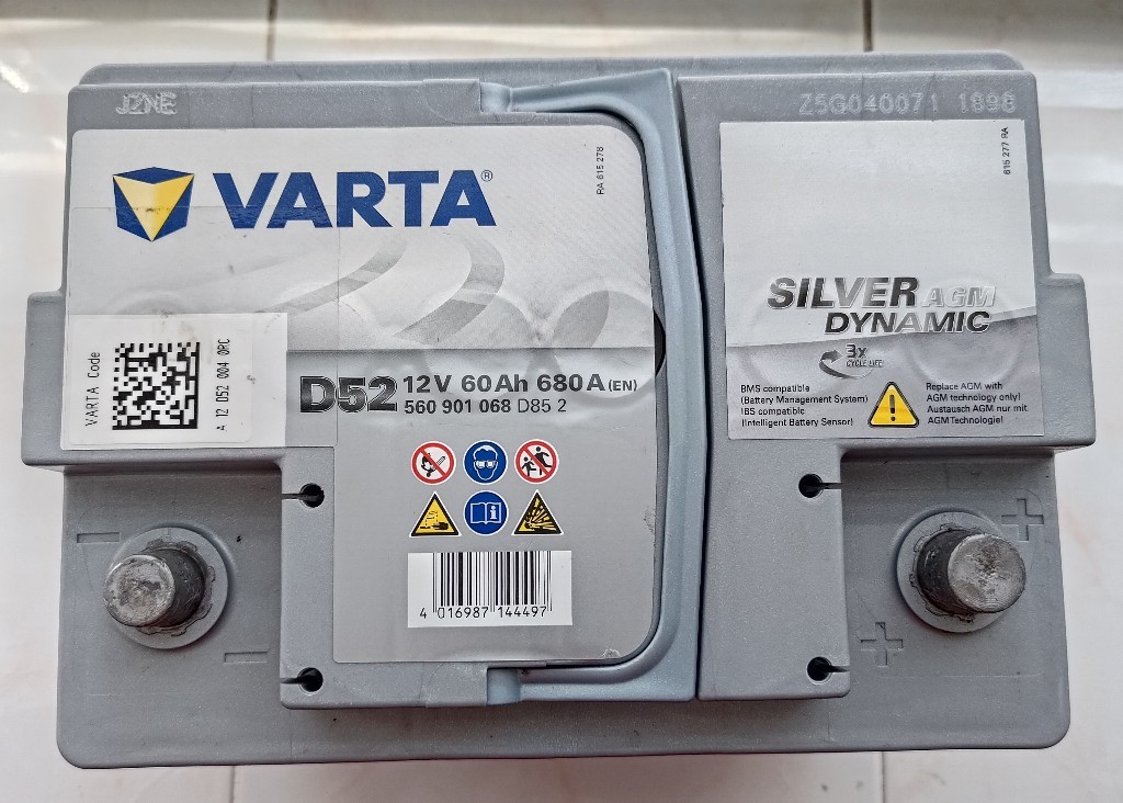 Autobatterien Varta Silver AGM 70Ah