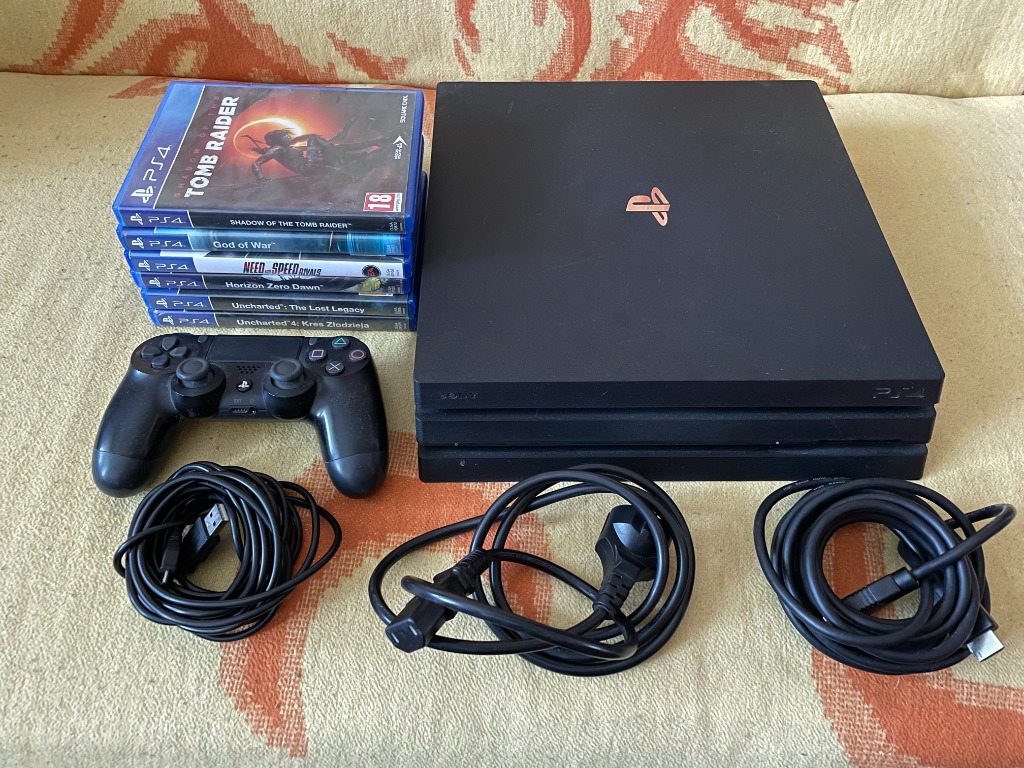 PS4 Pro 1TB ソフト付き PlayStation 4 Pro (1 Tb, CUH-72XX, черный) 70650 купить в интернет