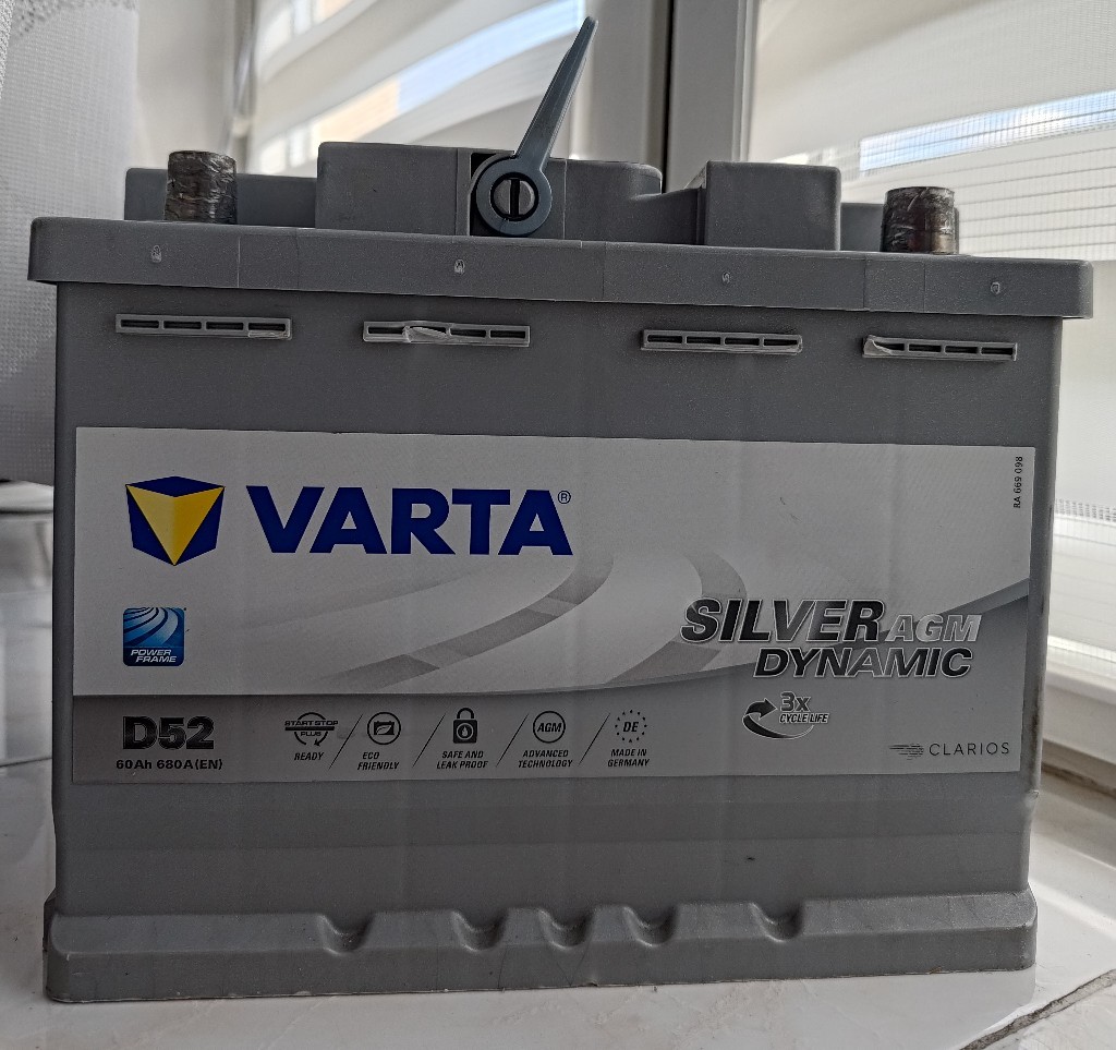 Batterie Varta D52 60Ah Varta Start Stop