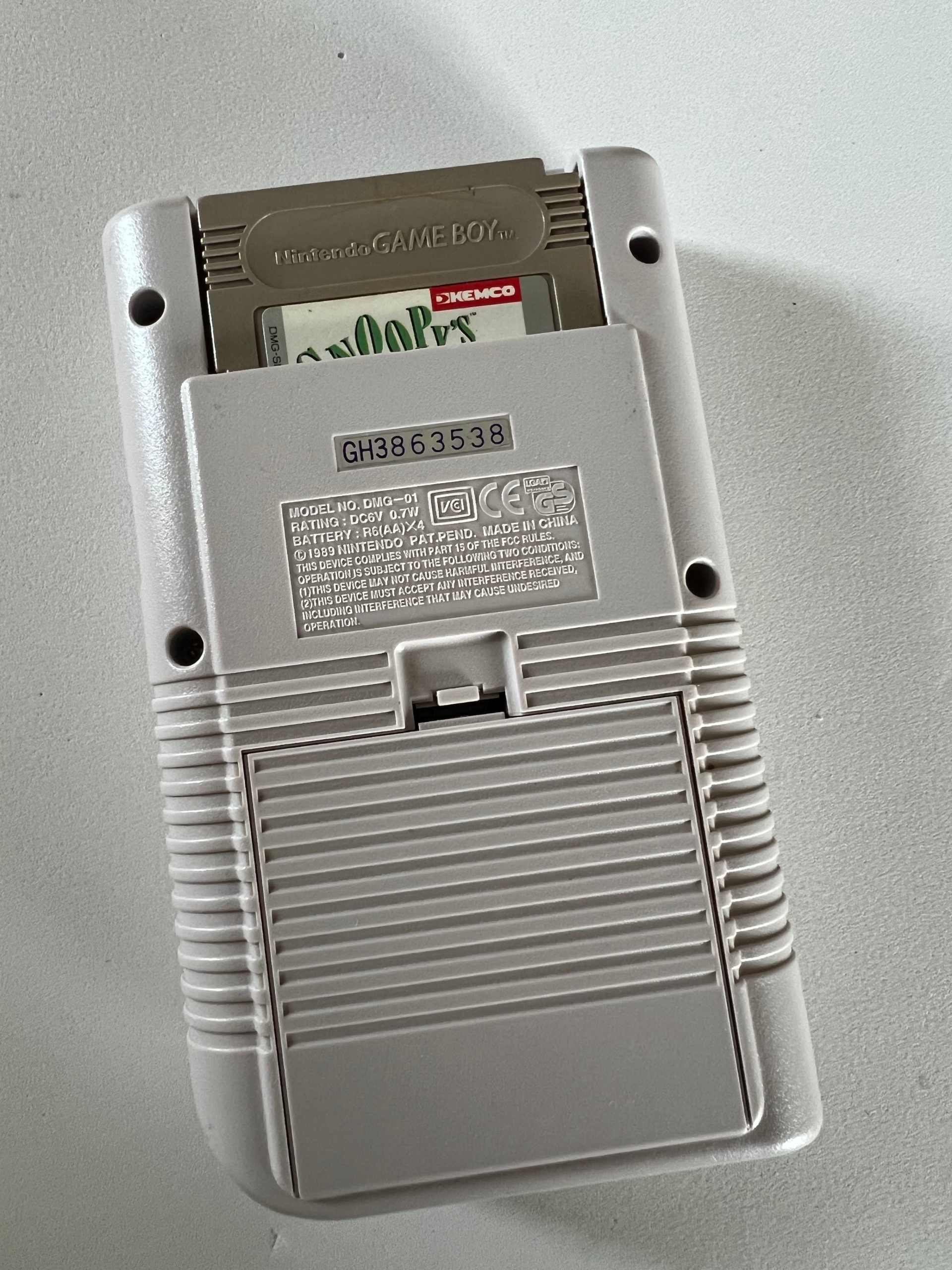 Nintendo Switch Nintendo DMG-01 Nintendo Game Boy Original DMG-01 1989 W/＋5 Games (SFC/SNES