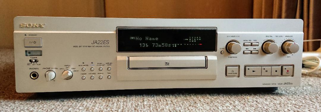 Sony mds-ja22es /золотой/ 100v minidisc - купить в DARSTAR