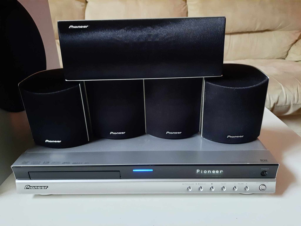 Pioneer DVD CDレシーバー XV-DV333 本体 Домашний кинотеатр 5.1 pioneer xv-dv333 dvix/rds/mcacc - купить в
