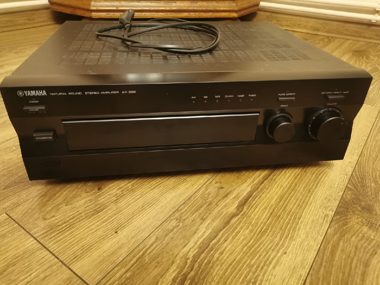 YAMAHA AX-596 アンプ YAMAHA AX-596 Стерео Amplifier Owner's Manual - Manuals+