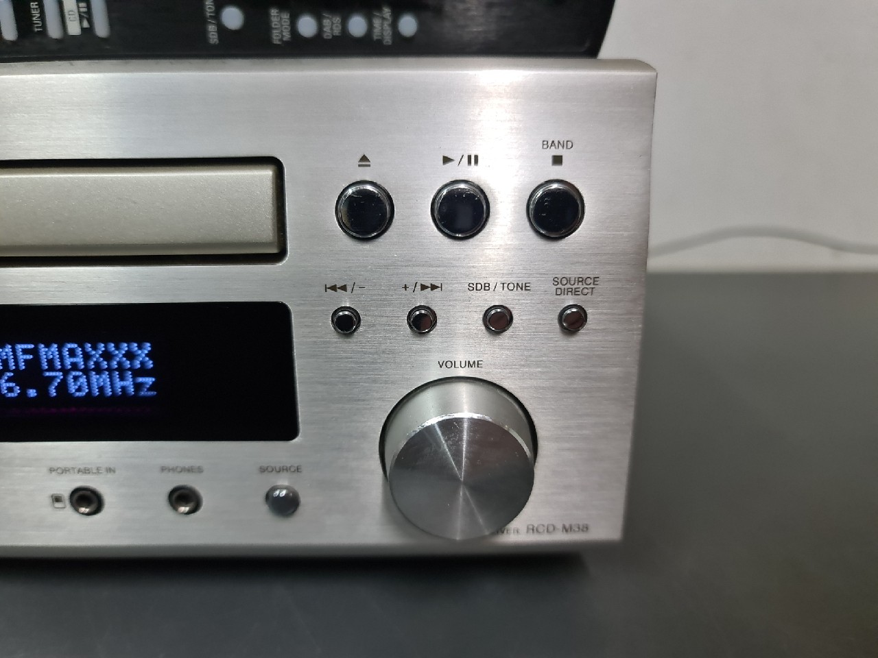 【DENON】 RCD-M38-K ブラック 2スピーカーセット DENON】 RCD-M38-K ブラック 2スピーカーセット Denon CDレシーバー