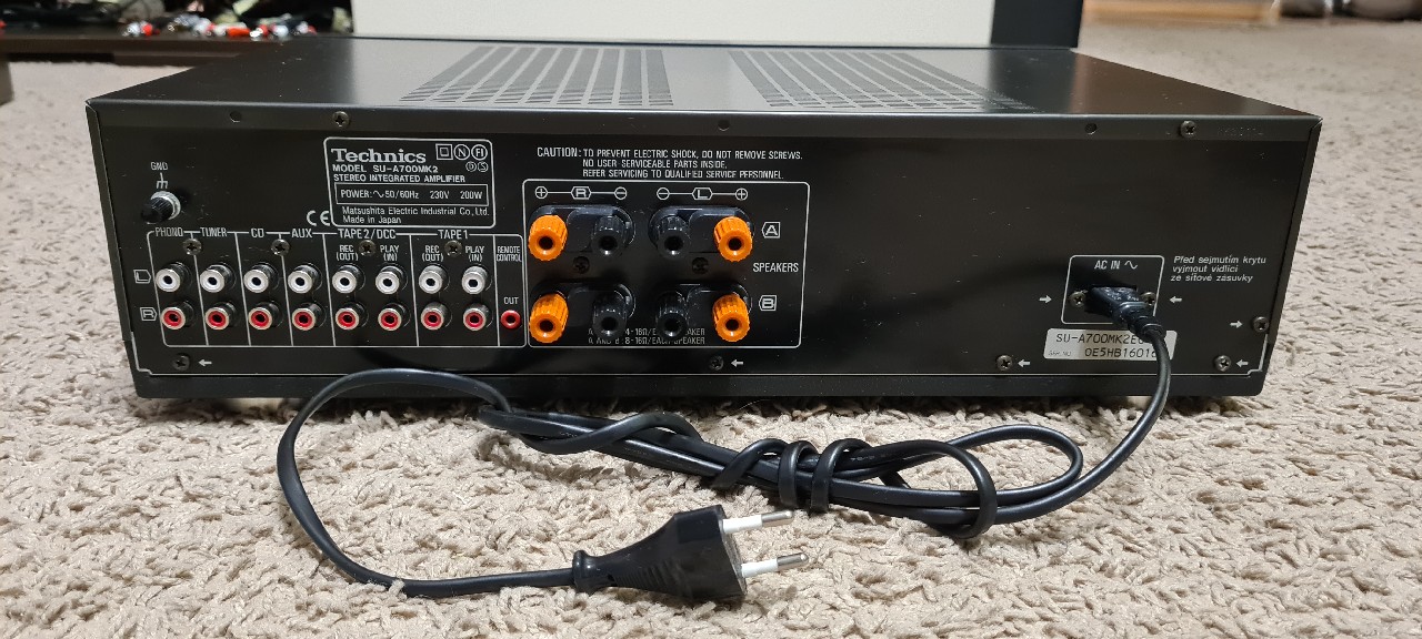 Technics SU-A700MK2 プリメインアンプ　動作品 Technics プリメインアンプ SU-A700MK2 動作品