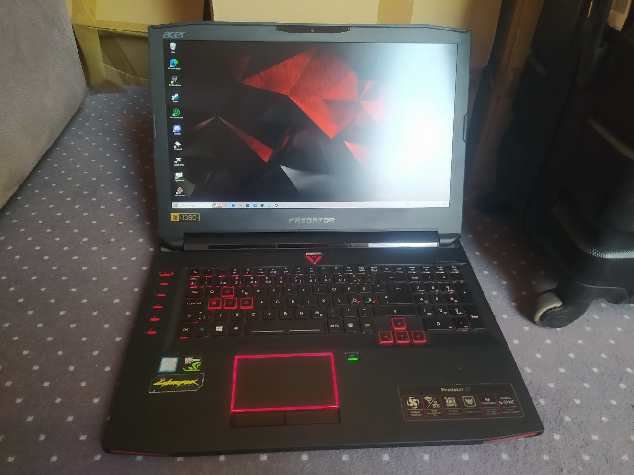 Acer predator deals 17 1070