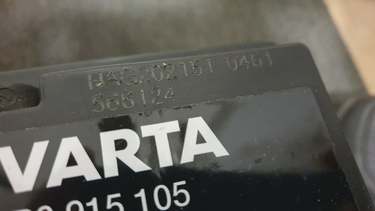 BATTERIE agm varta vw 7p0915105 68ah 680a 2018