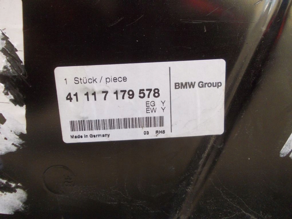 BMW 3 E93 fartuch sump wheels