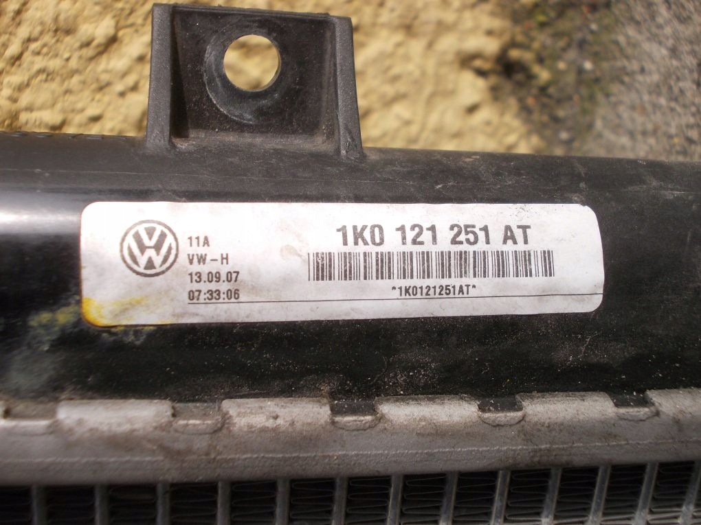 SKODA OCTAVIA 2 SUPERB II water cooler