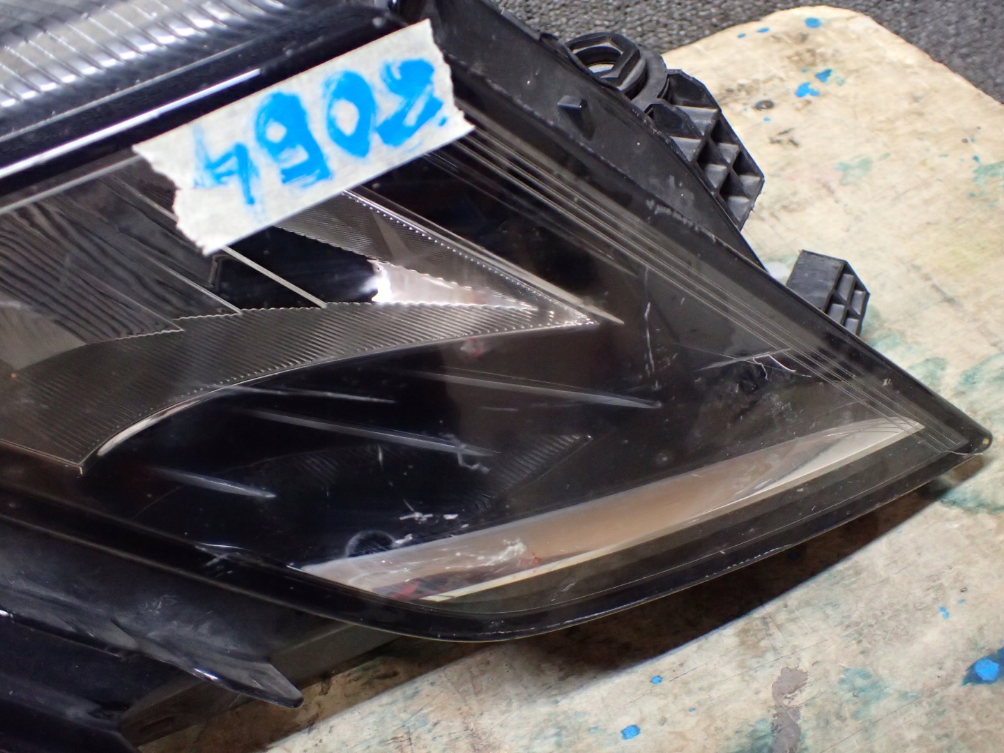 LIGHT FRONT RIGHT SKODA OCTAVIA III LIFT FULL LED