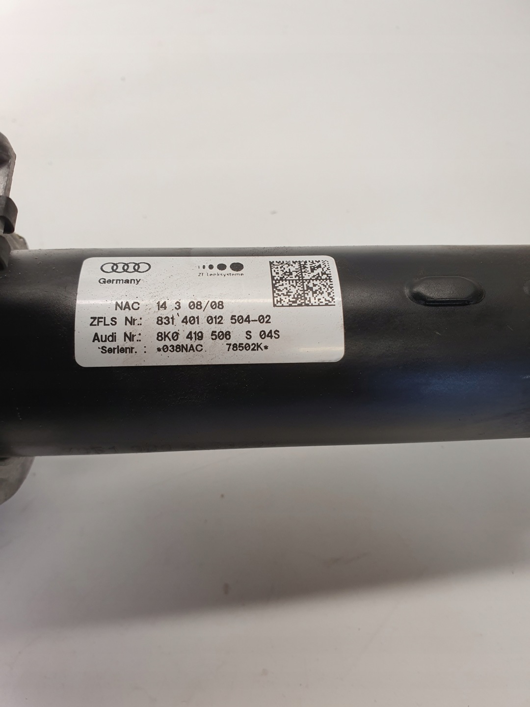 part steering wheel rod AUDI A4 B8 8K0419506S