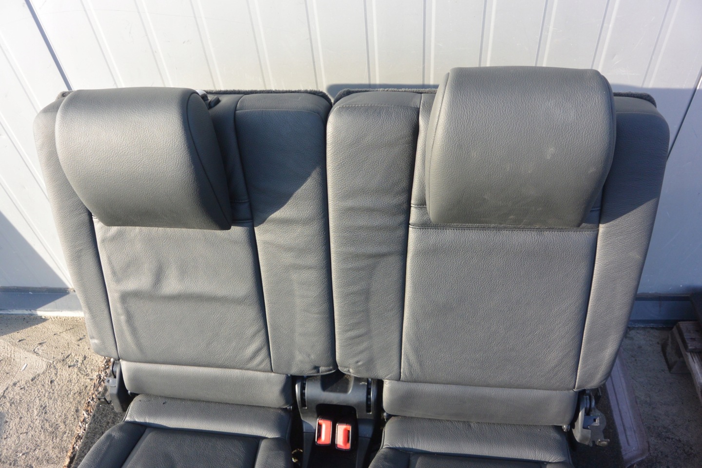 Sitz 2 3 RZAD heck Sitze BMW X5 E70 Leder schwarze KOMPLET