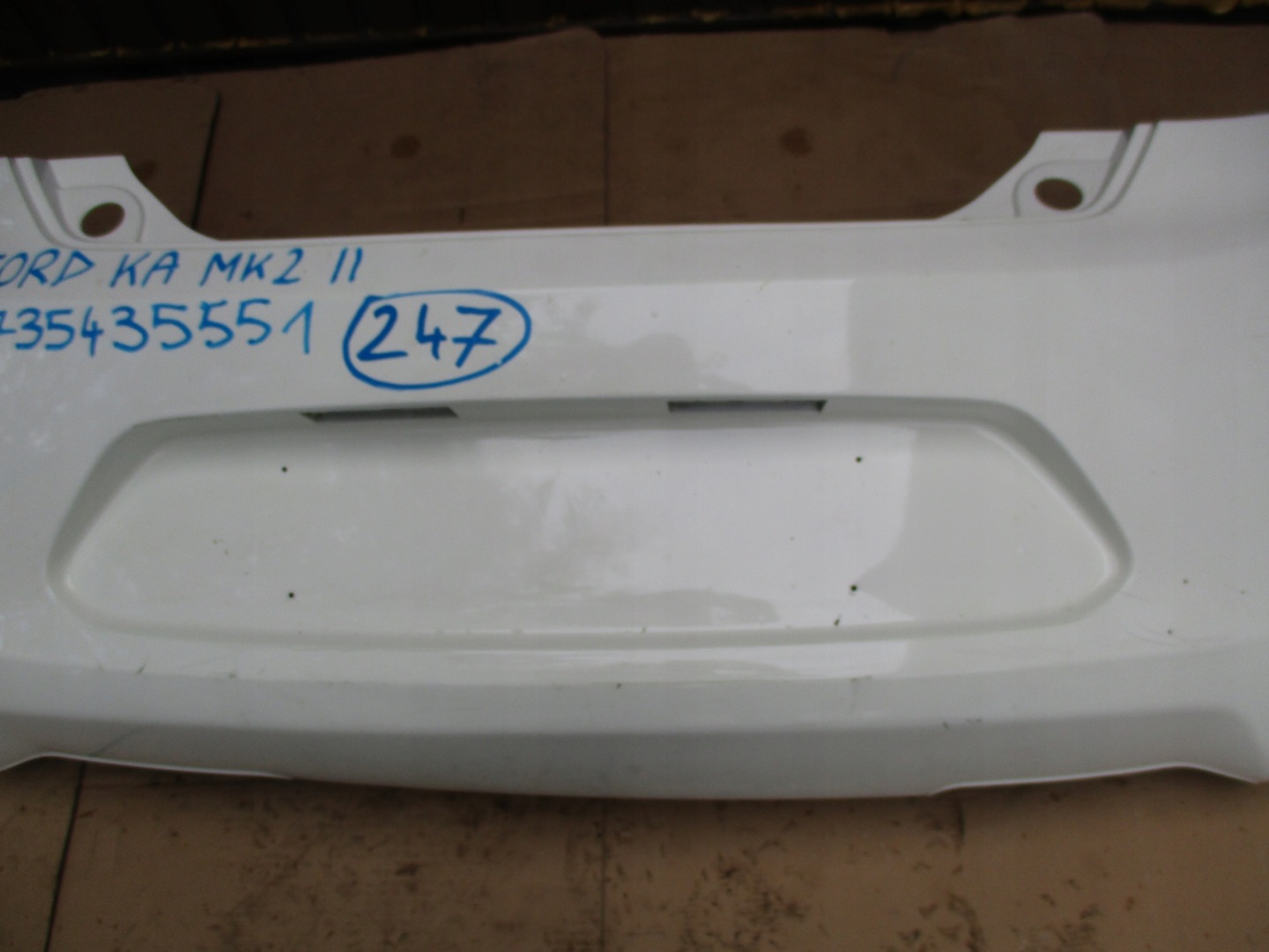 bumper rear part Ford K 2 08r- 735435551