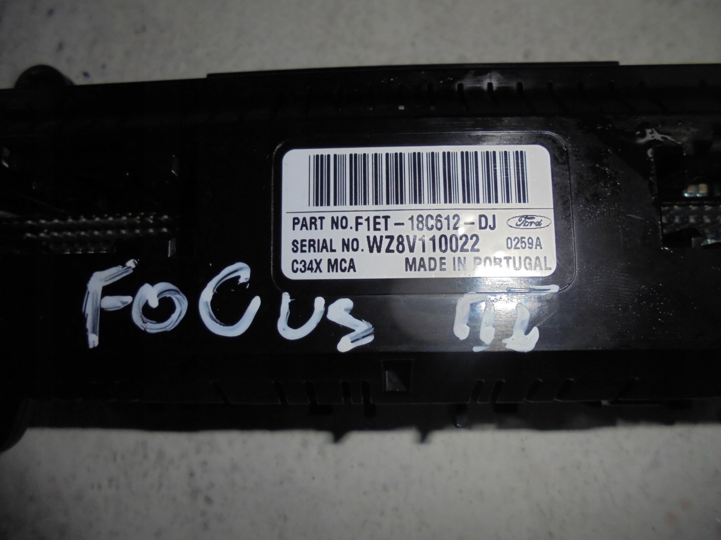 FORD FOCUS MK3 LIFT PANEL klími klimatizaci 17r