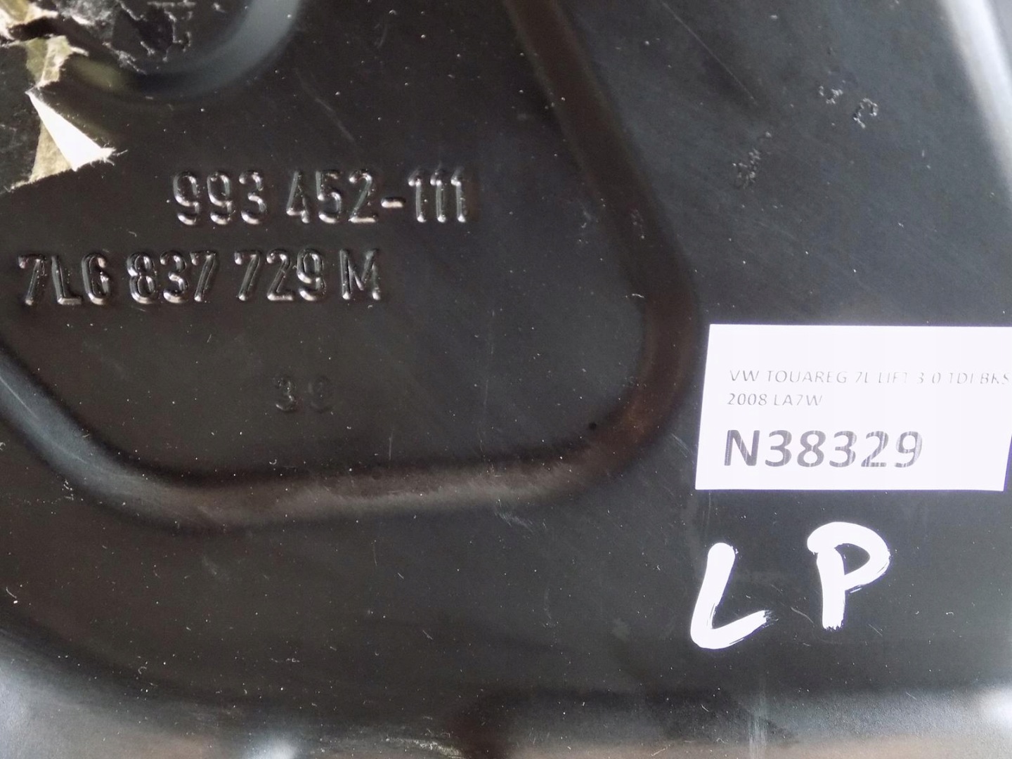 VW TOUAREG 7L Blende Abdeckung Tür links vorne 7L6837729M