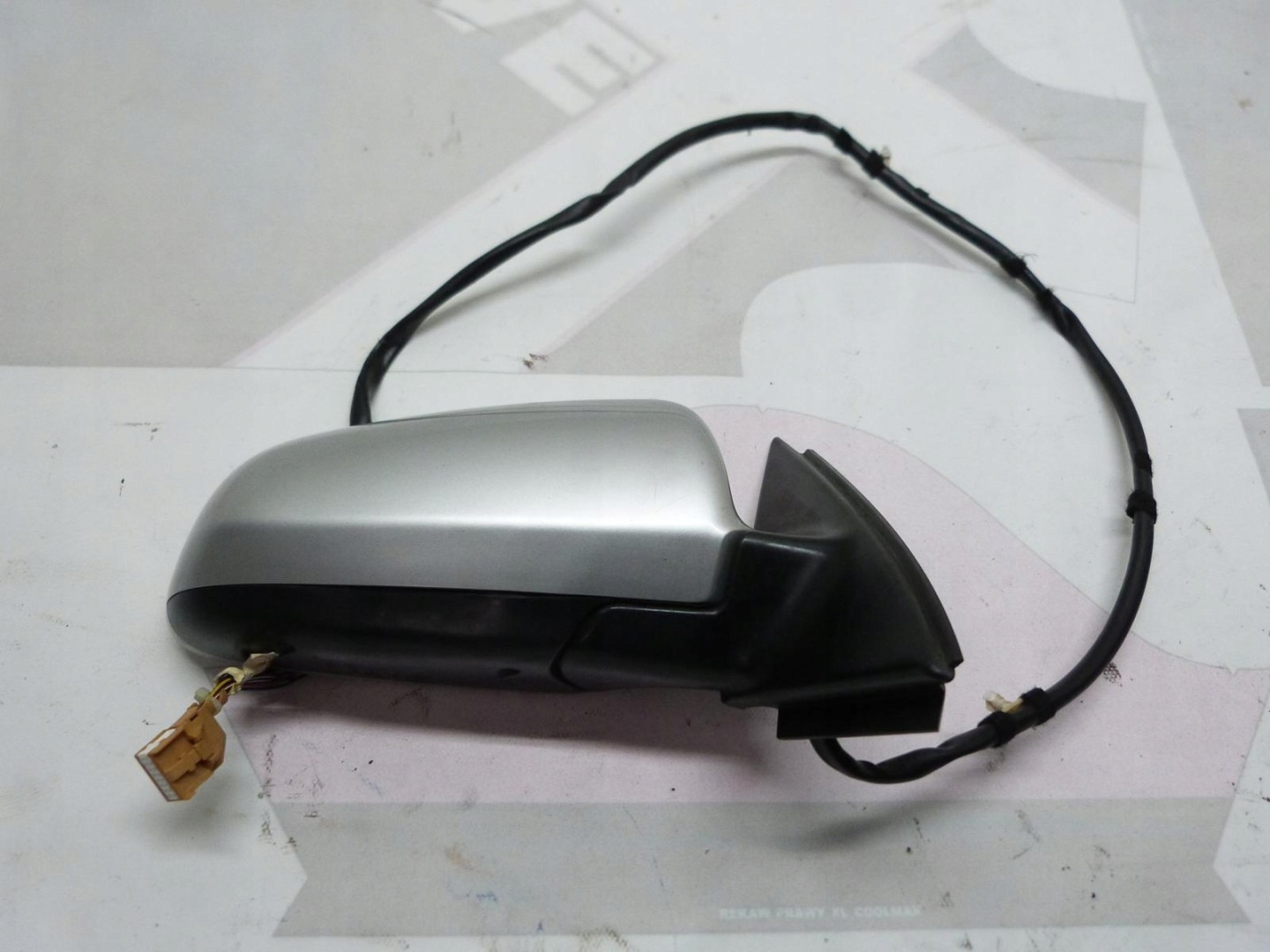 AUDI A4 B7 mirror right 10 PIN LY7W 04-08 ANG