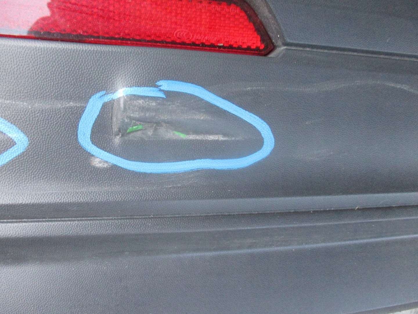 bumper VW Tiguan 5NA 4x PDC rear part rear