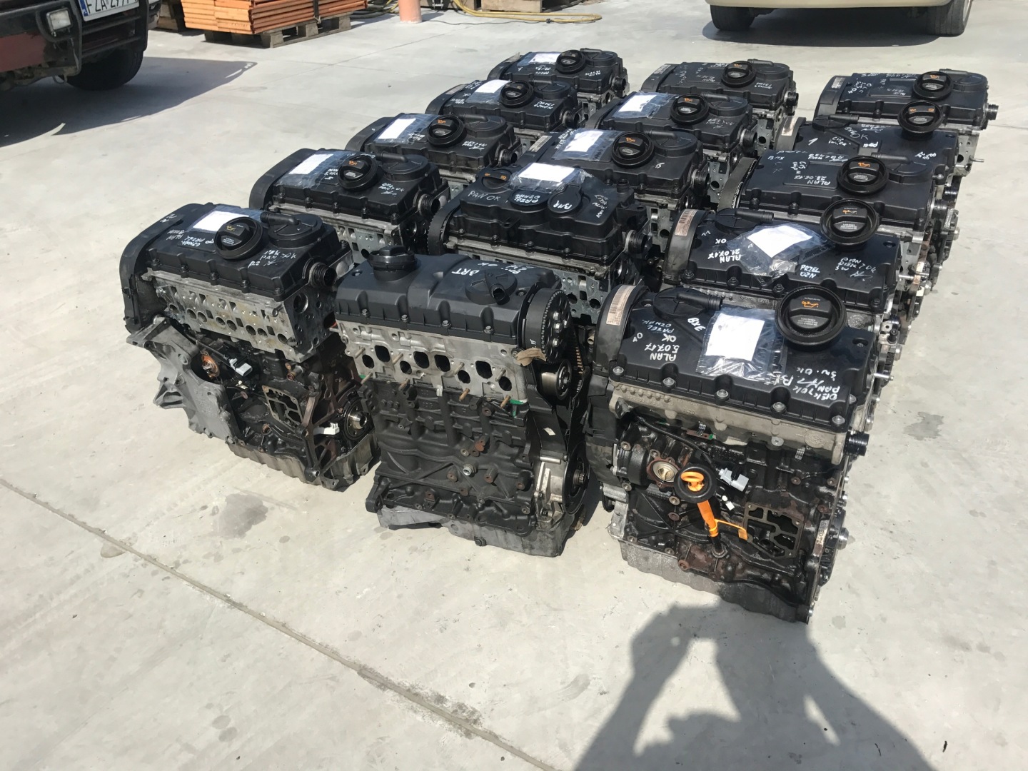 engine 1.9 TDI 105 KM VOLKSWAGEN BXE BKC AVQ BRU