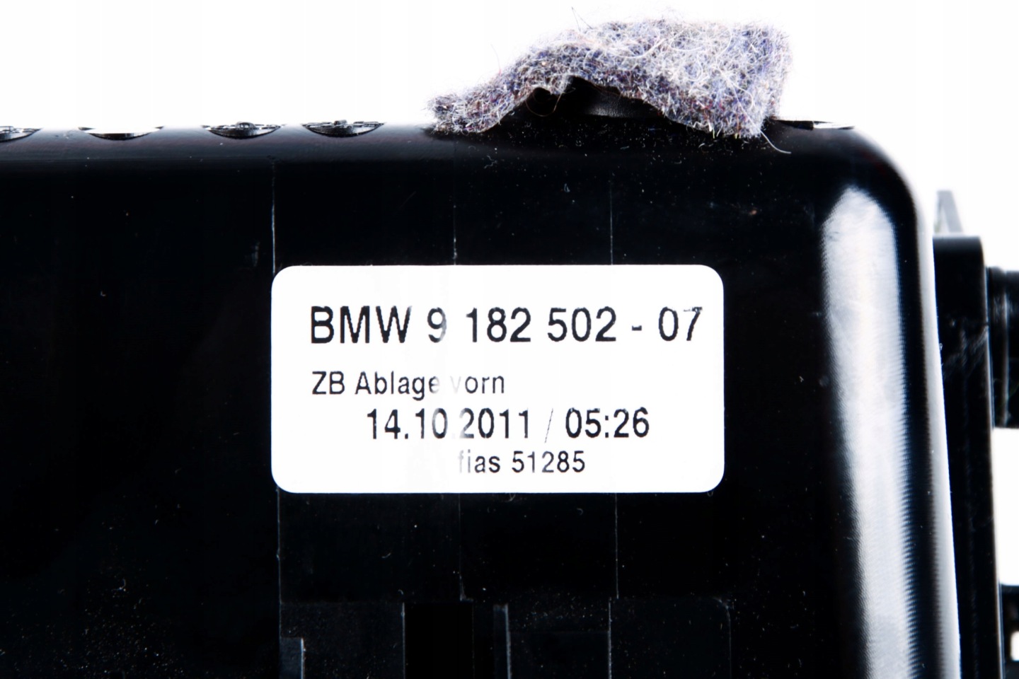BMW F01 F02 passenger compartment front ashtray 9182502